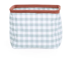 CHILDHOME Vichy Korb Blau 25 X 20 X 20 Cm