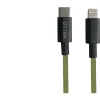 Design Letters Ladekabel USBC To Lightning 1m In Forest Green -Fehn Speichern design letters ladekabel usbc to lightning 1m in forest green a352009