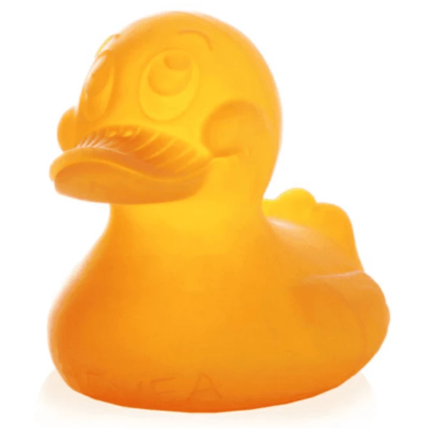 HEVEA Alfie Junior Rohkautschuk BADESPIELZEUG Ente 3 HEVEA Alfie Junior Rohkautschuk BADESPIELZEUG Ente