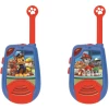 LEXIBOOK Paw Patrol Zwei Walkie-Talkies Bis Zu Zwei Kilometer Mit Gürtelclip -Fehn Speichern lexibook paw patrol zwei walkie talkies bis zu zwei kilometer mit guertelclip a320375