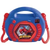 LEXIBOOK Spiderman CD-Player Mit Zwei Mikrofonen -Fehn Speichern lexibook spiderman cd player mit zwei mikrofonen a320300